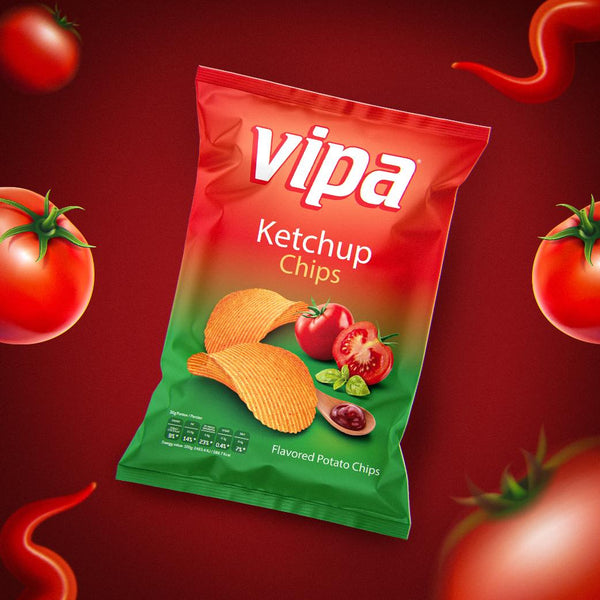 Patatina me keçap 140g VIPA - Beschreibung