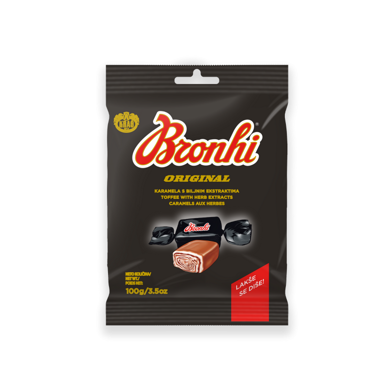 Bronhi Original 100g Kraš