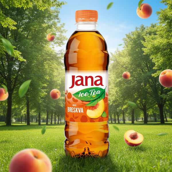 Jana Eistee Pfirsich 500 ml - Beschreibung